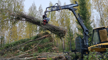 farmikko energiklipper tømmerkran akkumulering
